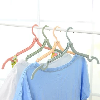 ไม้แขวนเสื้อแบบพับได้ มี 5 สี ราคาประหยัด พกพาสะดวก และประหยัดพื้นที่สุดๆ（จัดส่งจากประเทศไทย）G3241
