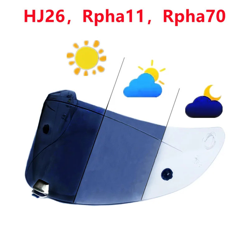 2025NEWHJ-26 หมวกกันน็อครถจักรยานยนต์ Visor HJC RPHA 70 PRHA 11 HJ-26ST Full Face หมวกกันน็อคเลนส์ C