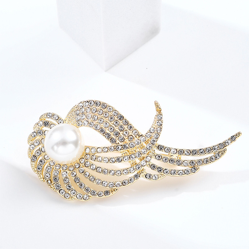 ในไทย✨ระดับไฮเอนด์ เข็มกลัด คงที่ เสื้อผ้า ประณีต เข็มกลัด แฟชั่น ความรู้สึกของการออกแบบ หมุด ผู้หญิง.COD - รูปที่ 4