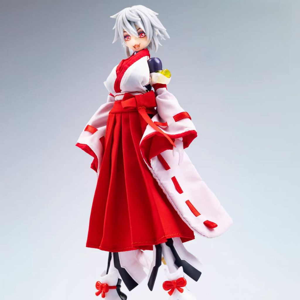 1/12 Machine Girl Clothes เหมาะสําหรับ figma Kotobukiya romkey Miko เครื่องแต่งกายไม่มีตุ๊กตา