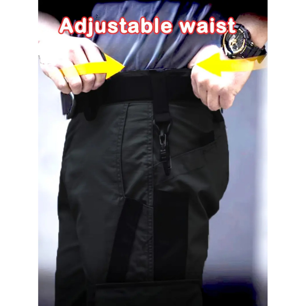 กางเกงสนาม ZITY IX7/IX9/IX11 กางเกงยุทธวิธี ผ้าริปสตอปกันน้ำ มีช่องกระเป๋าหลายช่อง（S-5XL)