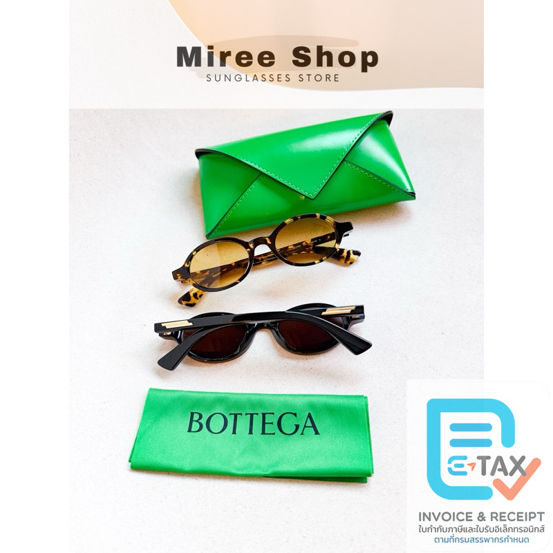 Bottega Veneta Classic Oval Sunglasses วงรีของ BTV มาแล้วค่า ของแท้ BV1388S