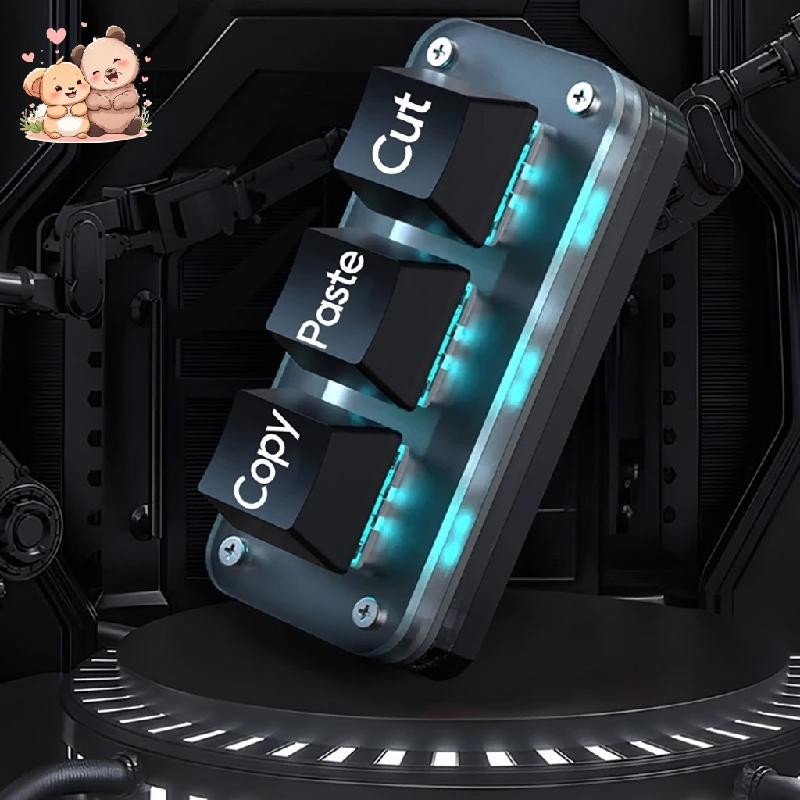 Mini 3-Key Cut Copy Paste Ctrl XC ทางลัดมาโคร