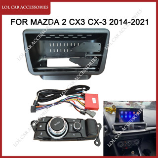 9 นิ้วสําหรับ Mazda 2 CX3 CX-3 2014-2021 รถวิทยุ MP5 GPS เคร…
