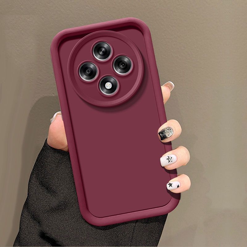 Oppo A3 Pro 5G CN F27 Pro + PJY110 Skin Friendly สบู่กล้องป้องกันซิลิโคนอ่อนนุ่ม Fine Matte ป้องกันล