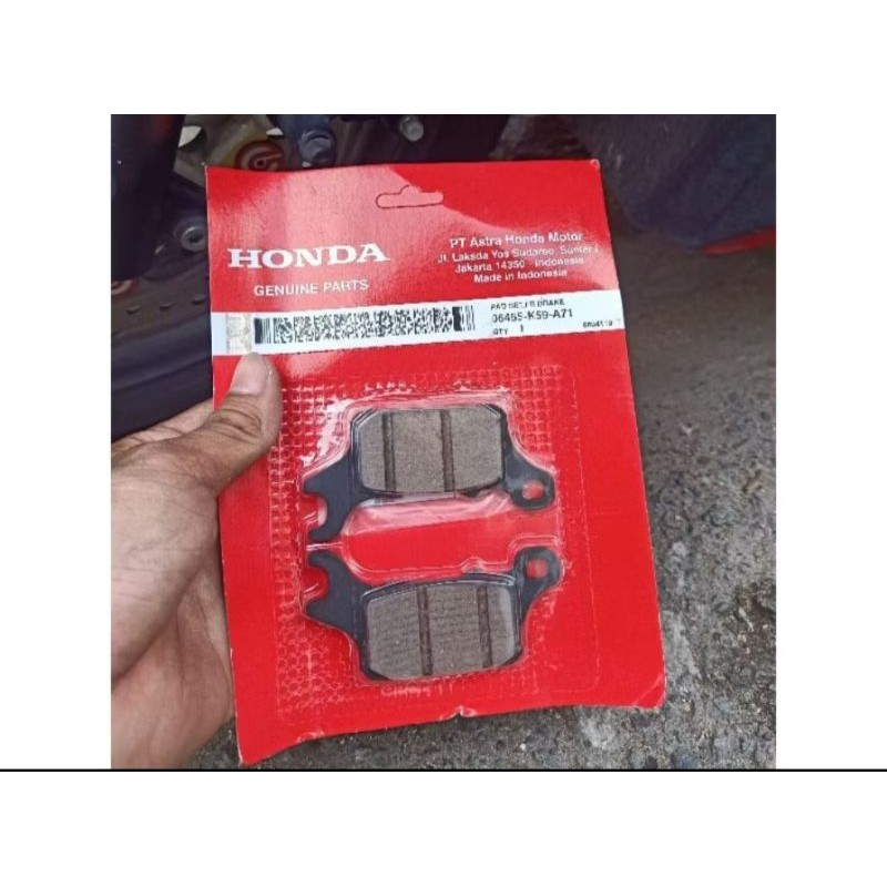 ผ้าเบรคหน้า Honda Vario 150 06455-K59-A71