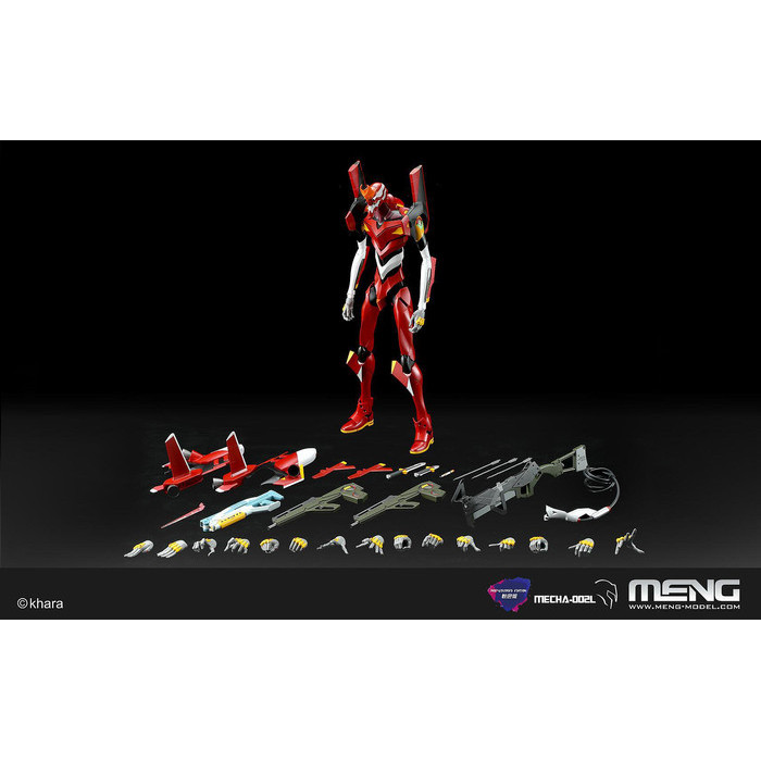 MENG MODEL PLAMO ARTIFICIAL HUMAN EVANGELION MODEL-02 ACTION FIGURE ORIGINAL