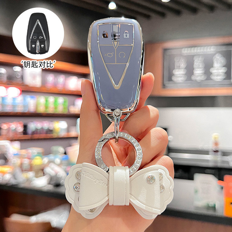 ใช้ได้กับเคสกุญแจ CHANGAN CS75 Plus, Univ CS55 CS35, กระเป๋าหน่วยรถ, Unik Buckle, DEEPAL HUNTER K50 