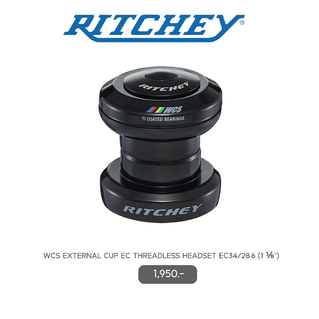 Ritchey ถ้วยคอลอย 1/1-8“ รุ่น WCS รับประกัน1 ปี
