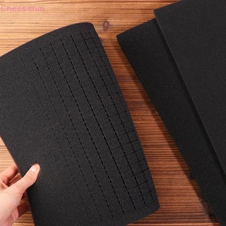 Cheenm 40x30 ซม.ความหนาแน่นสูง Precorted กล่องเครื่องมือโฟมใส่ Pre-Cut Pick Apart โฟมสําหรับ Hard Case และ Flight กรณีโฟมเครื่องมือ TH