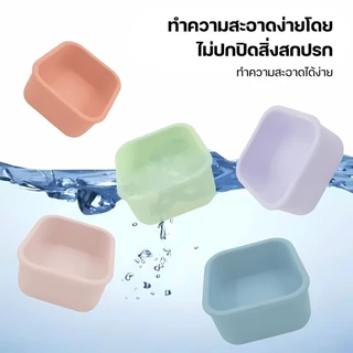 【พร้อมส่งจากไทย】กล่องข้าว กล่องข้าวซิลิโคน อาหารทารกแช่แข็ง ถ้วยเด็ก ปลอดภัยสำหรับเด็กเล็ก กล่องอาหารเด็ก