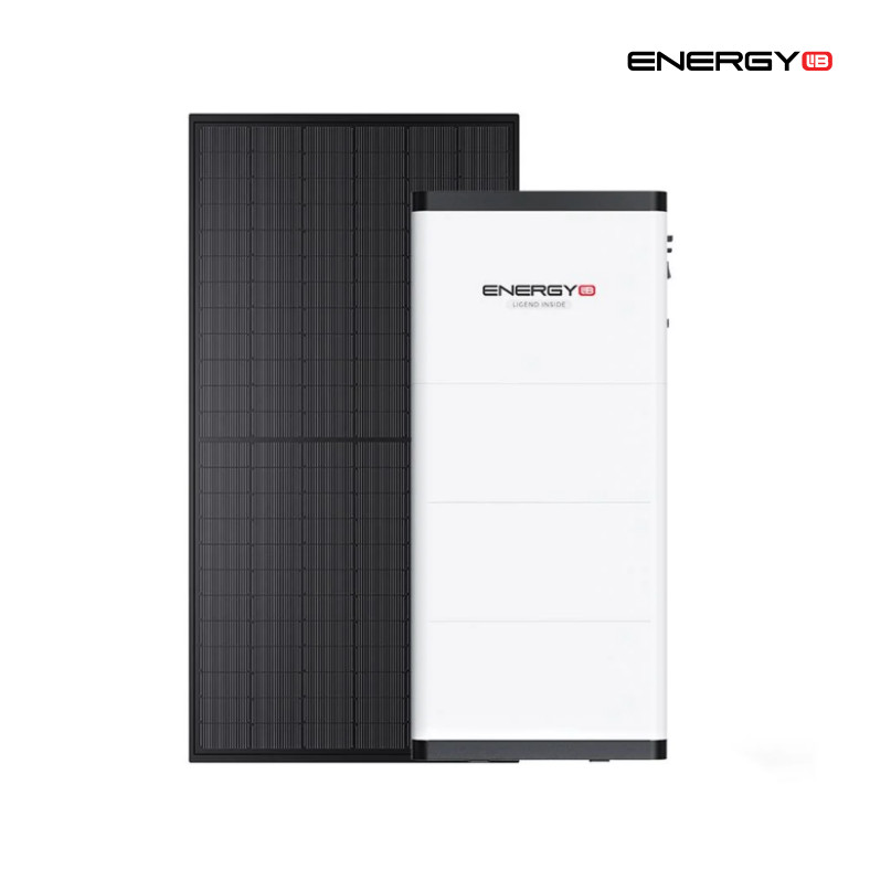 ชุดโซลาร์เซลล์ ระบบครบวงจร ENERGY LIB P1 ALL IN ONE 8 KW 1 เฟส มาพร้อมแบตเตอรี่ 10Kwh