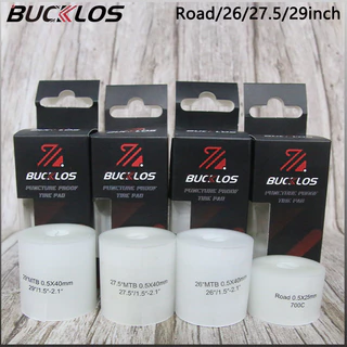 Bucklos เทปกันหนามสำหรับรองยาง จักรยาน สำหรับใส่ล้อจักรยาน กันรั่ว กันหนามแทง 26/27.5/29/700c เศษแก้ว ยางรอยจักรยาน