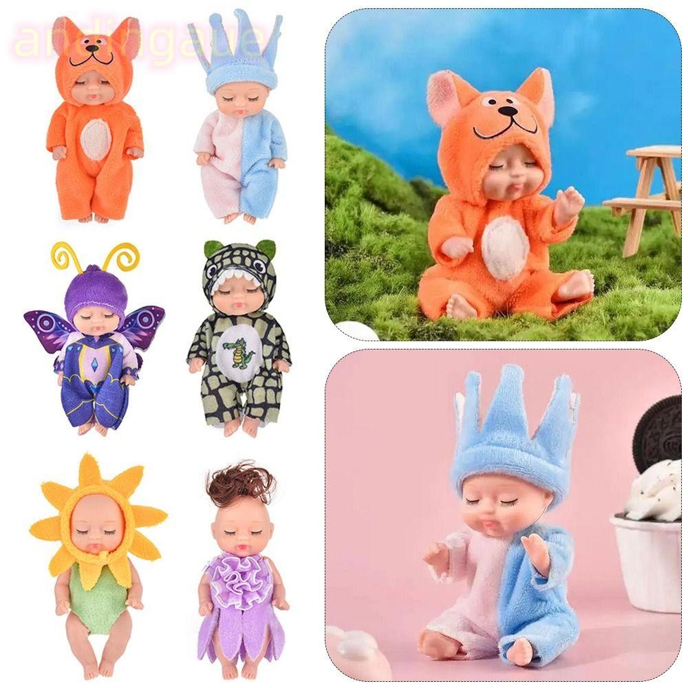ตุ๊กตา ANDIN BJD, DIY สมจริงจําลองตุ๊กตานอน, Kawaii ข้อต่อที่สามารถเคลื่อนย้าย Sleeping Experience ตุ๊กตาเด็ก