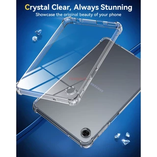 SAMSUNG ฝาครอบ TPU นุ่ม สําหรับ Samsung Galaxy Tab A11, S10 FE, S9, S8 Ultra, S7 FE, S10 Lite, FE+, S9+, S8+, A9, A8, A7, S6 Lite, A7 Lite, S5E, S4, A4, A7S (7.0 นิ้ว)