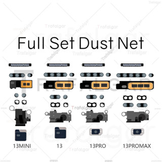 ชุดป้องกันฝุ่นสุทธิ LoudSpeaker Mic Mesh สําหรับ iPhone 13 P…