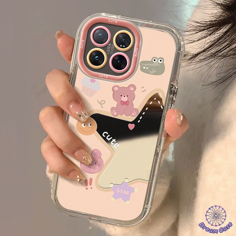 แฟชั่นดาวห้าแฉกสร้อยข้อมือสัตว์น่ารัก เคส IPhone 11 16 15 13 14 12 Pro Max 7Plus 16 8 14 15 7 Plus XR X XS Max SE 2020 - รูปที่ 5