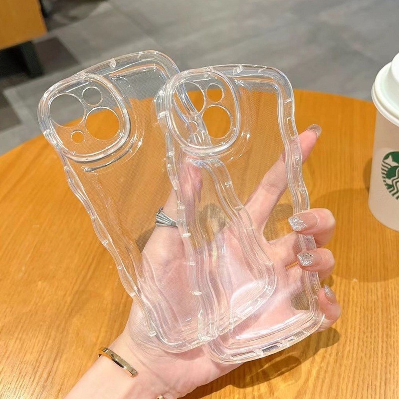 สําหรับxiaomi Redmiหมายเหตุ13 14 Pro Plus 12 11S 10 12C 13C 10A 9C 14C Mi 11 lite 12T 13T Poco F6 F5 F4 F3 F2 X6 X4 X3 GT 4G 5G Airกระเป๋านุ่มWave ปลอกใส่โทรศัพท์