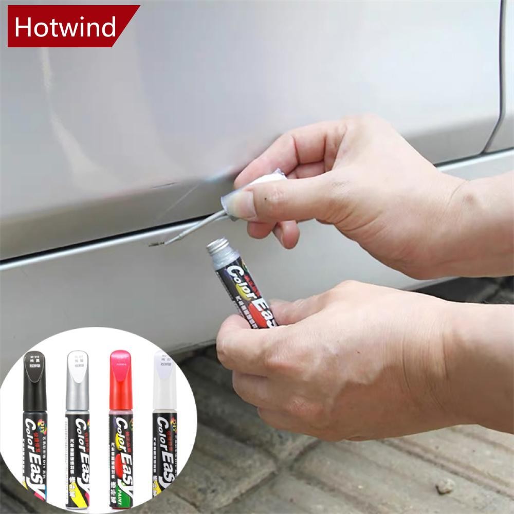 HWD สีสันรถ Scratch Clear ซ่อมปากกาสี Touch Up ปากกากันน้ําซ่อมบํารุงรักษารถ-จัดแต่งทรงผมเครื่องมือ