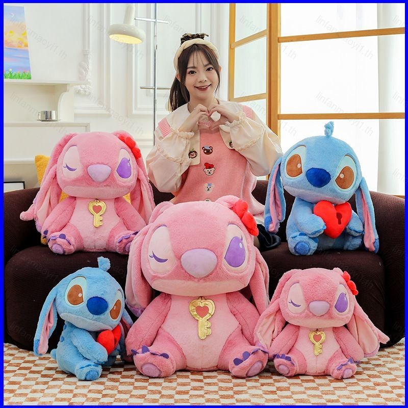 Nana น่ารัก Stitch Angel ตุ๊กตาตุ๊กตาของขวัญสําหรับแฟน Baby Soothing ของเล่นโยนหมอนตุ๊กตาของเล่น