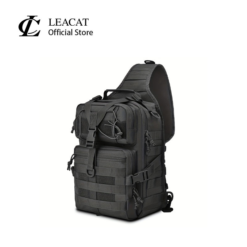 Leacat กระเป๋าเป้สะพายหลัง EDC กันน้ํา ขนาด 20 ลิตร สําหรับเดินป่า ล่าสัตว์