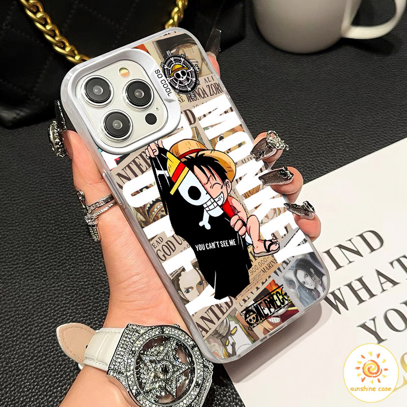 GOOD เคส iPhone ราชาโจรสลัดเลือดร้อนแห่งญี่ปุ่น โซโล ไอโฟน11 For iPhone12 13 14 15Pro MAX X XS XR XS 6 7 8Plus SE2020
