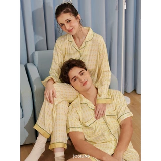Josilins ชุดนอน ผู้ใหญ่ คอลเลคชัน Sparkle In Neverland ผ้าแบมบูใยไผ่ SM ML LXL
