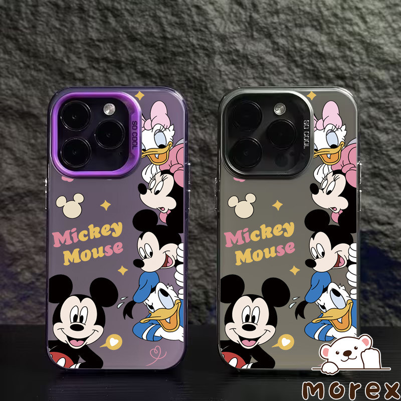 การ์ตูนมิกกี้เมาส์แฟชั่นเคส VIVO Y17s Y21 Y17 Y16 Y20 Y15 Y11 Y12 Y21s Y36 Y27 Y27s Y22 Y31 Y30 Y35 Y12s Y91 Y02 Y33s