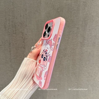 เข้ากันได้กับ iPhone 16 Plus iPhone 15 Pro Max iPhone 13 14 iPhone 11 Pro เคสโทรศัพท์น่ารัก DLMSCY1587&1588