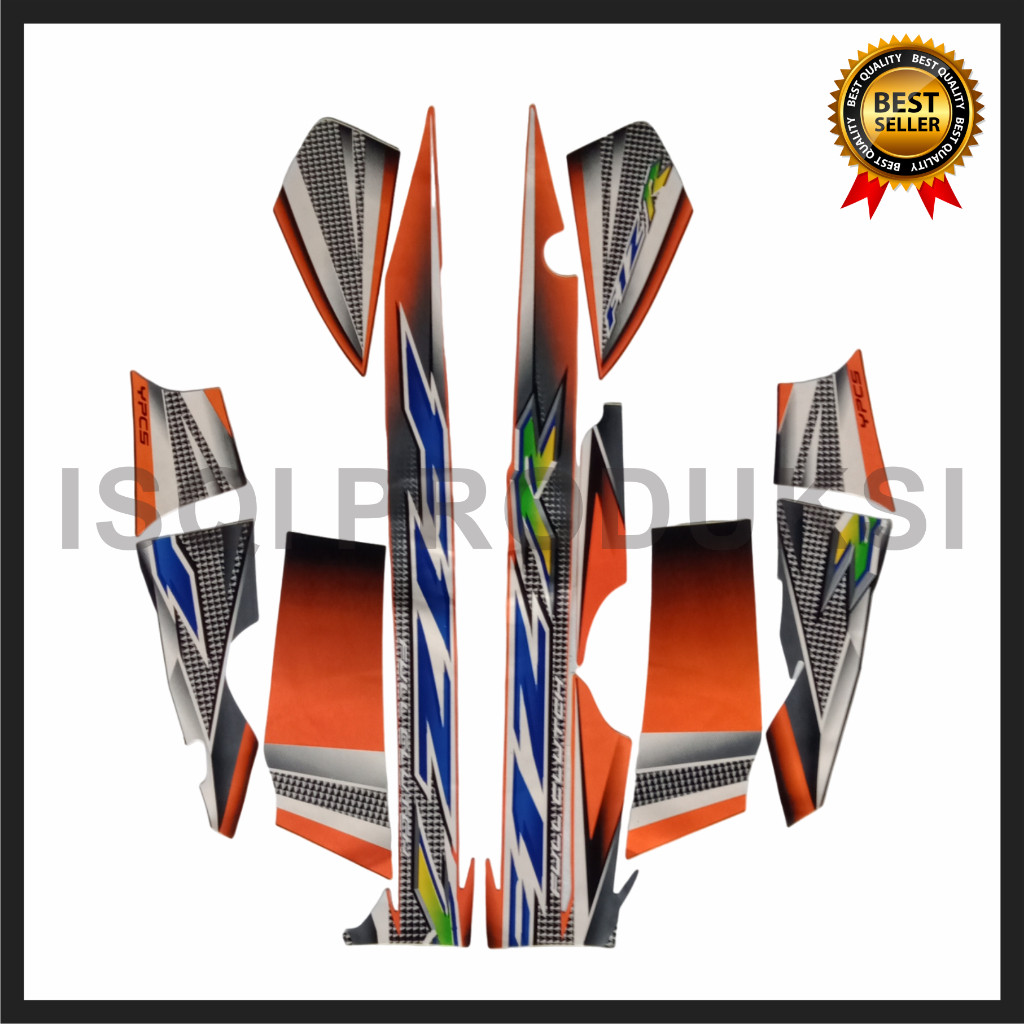 YAMAHA F1ZR F1ZR 2004 STRIPING สติ๊กเกอร์ YAMAHA F1ZR 2004 BODY LES
