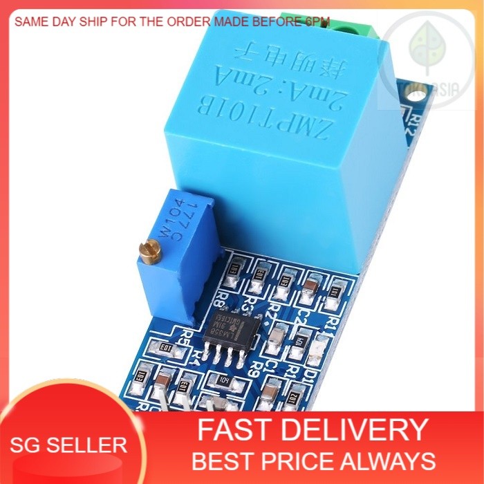โมดูลเซ็นเซอร์หม้อแปลงแรงดันไฟฟ้า AC ZMPT101B (เฟสเดียว) แรงดันไฟฟ้าเอาต์พุตที่ใช้งาน zmpt101b