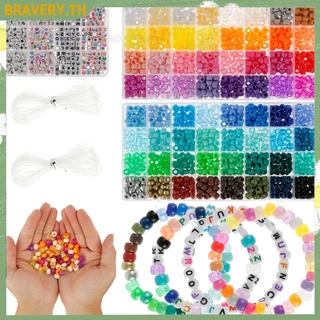 1977 ชิ้น Pony ลูกปัดชุดสําหรับสร้อยข้อมือทํา 64 สี 9 มิลลิเมตร Kandi ลูกปัดชุดพลาสติก Pony จํานวนมาก 375 ชิ้นลูกปัดยืดหยุ่น String SHOPCYC7107