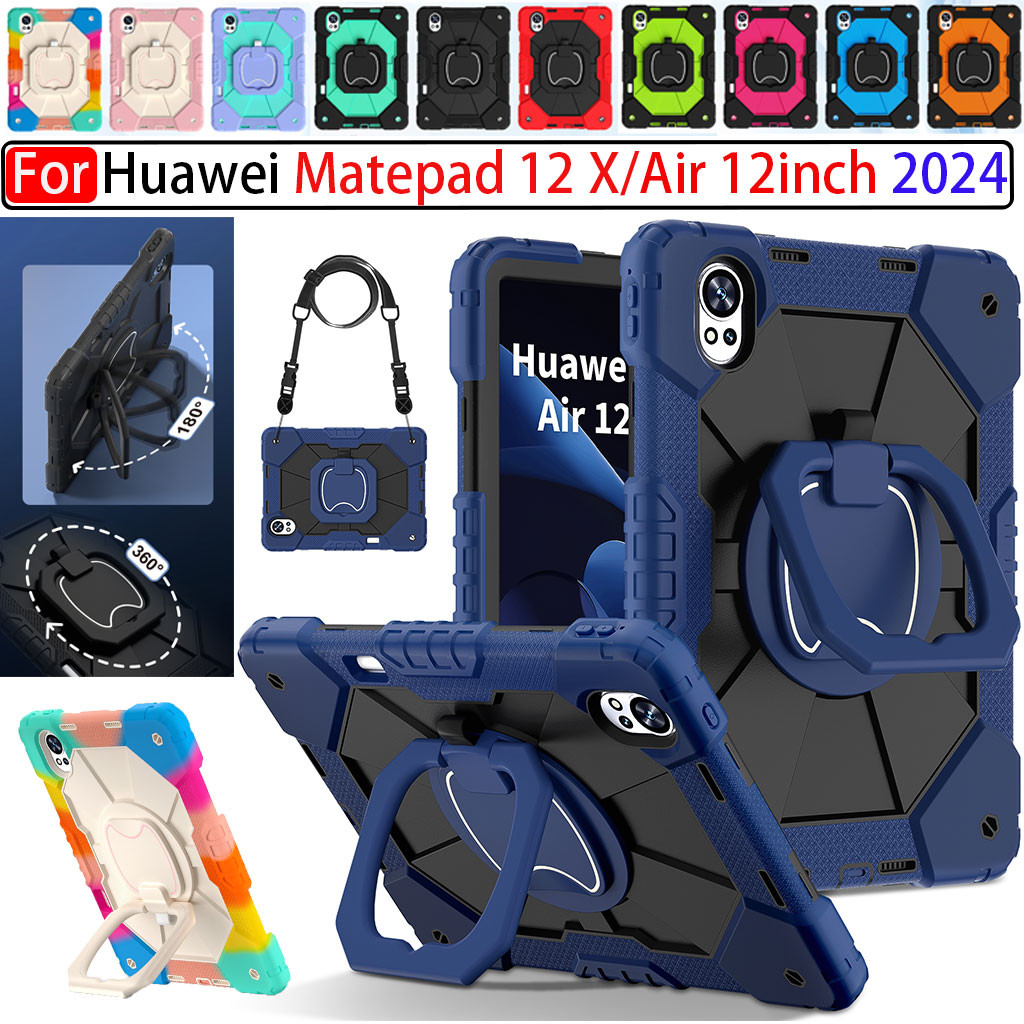 สําหรับ Huawei Matepad Air12 Air 12 Matepad 12X 2024 12 X 12 นิ้ว 360° หมุนแบบพกพา Handle Stand Hold
