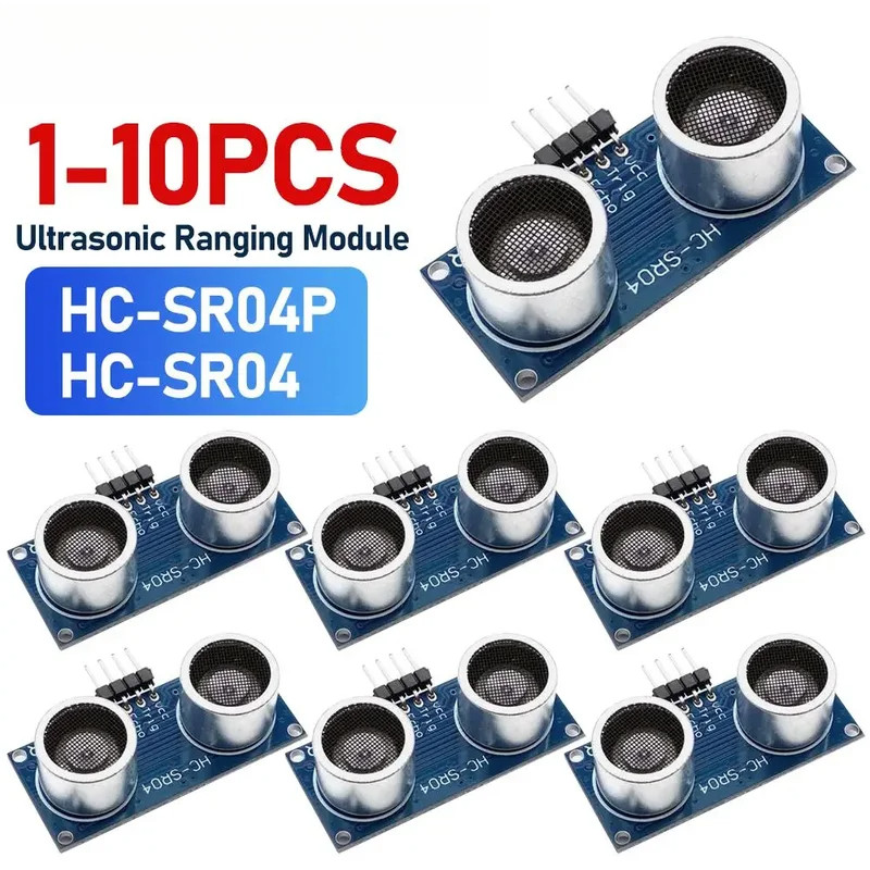 HC-SR04P HC-SR04 โมดูลตั้งแต่อัลตราโซนิกเซนเซอร์โมดูล 3-5.5V แรงดันไฟฟ้ากว้างระยะทางวัด Transducer