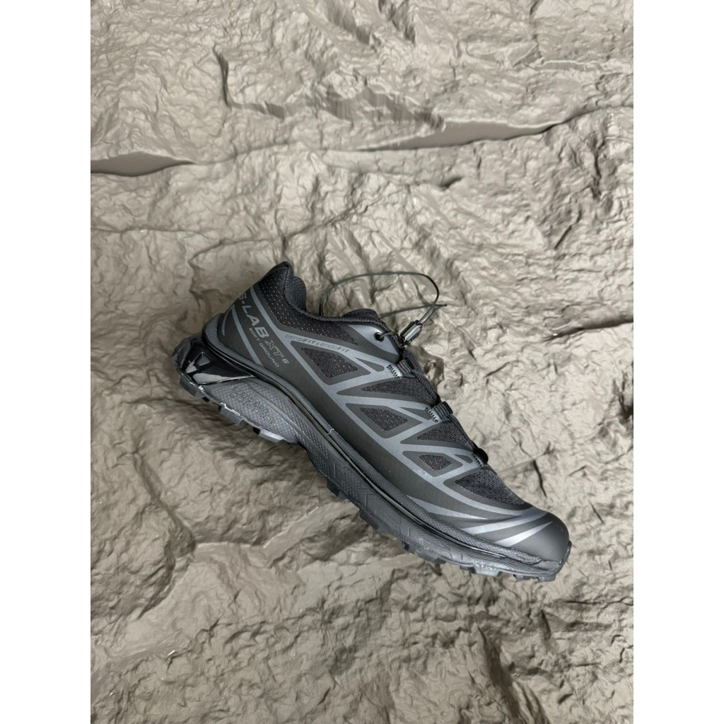 Salomon XT6 ฟังก์ชั่นกลางแจ้งกันลื่น Off-Road รองเท้ากีฬาลําลองระบายอากาศ