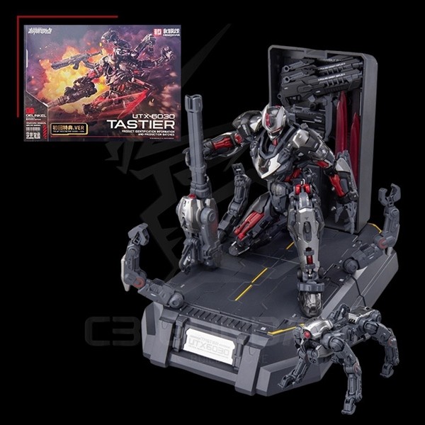 Utx-6030 โมเดลประกอบ Tastier Hemoxian พร้อมของขวัญและแจ็คเก็ตสุนัขหุ่นยนต์