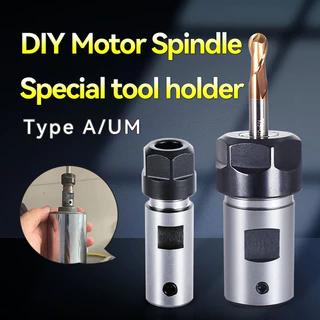 มอเตอร์เพลาแกนส่วนขยาย Rod ER16 Collet Chuck แกนตัดบาร์ CNC เครื่องกลึงเครื่องมือ