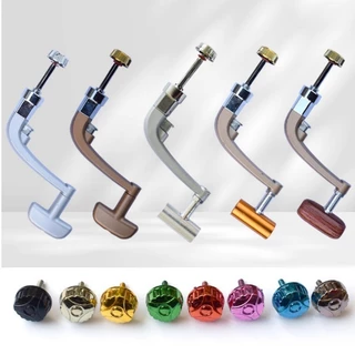 ღ ด้ามจับรอกตกปลา สกรู น็อต 6 สี แขนโยก สกรู อุปกรณ์ตกปลา ชิ้นส่วน ปะเก็น อุปกรณ์ตกปลา