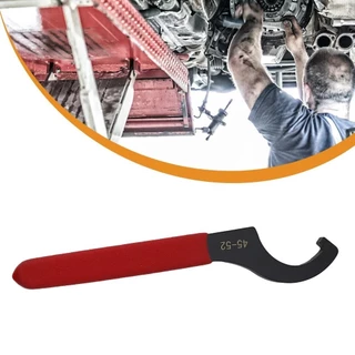 CARTZY ประแจตะขอ Spanner, สีดํา Oxidized Anti Slip Handle ประแจเครื่องมือ,สําหรับรอบ Nut C 45-48HRC ประเภท 38-42 มม./45-52 มม./55-62 มม./68-72 เครื่องมือ