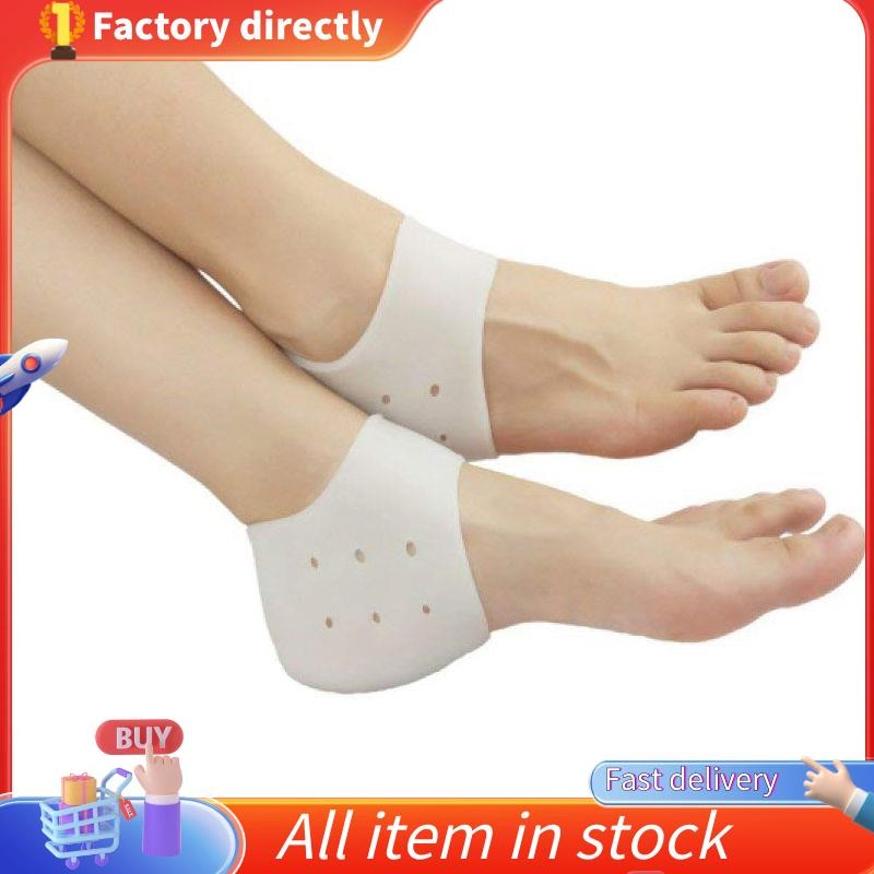 Heel Cups Plantar Fasciitis Insert, Gel Heel Pads Cushion วัสดุใหม่ (3 คู่) เหมาะสําหรับอาการปวดส้นเ