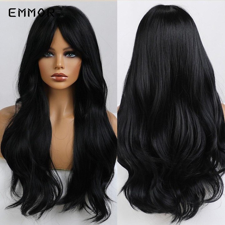 RAMBUT PALLSU WANITA HAIR WIG FAKE HAIR LONG WAVY HAIR JH3 PARTY WIG RAMBUT