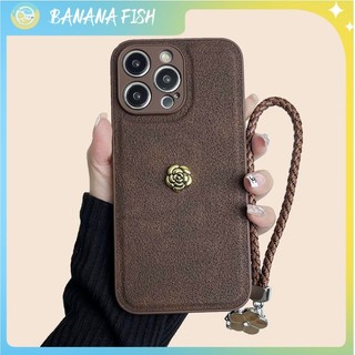 Case iPhone 11 12 13 14 15 Pro Max Melad Dark Brown Premium Case Telefon 15 Pro Max 16Pro 17promax