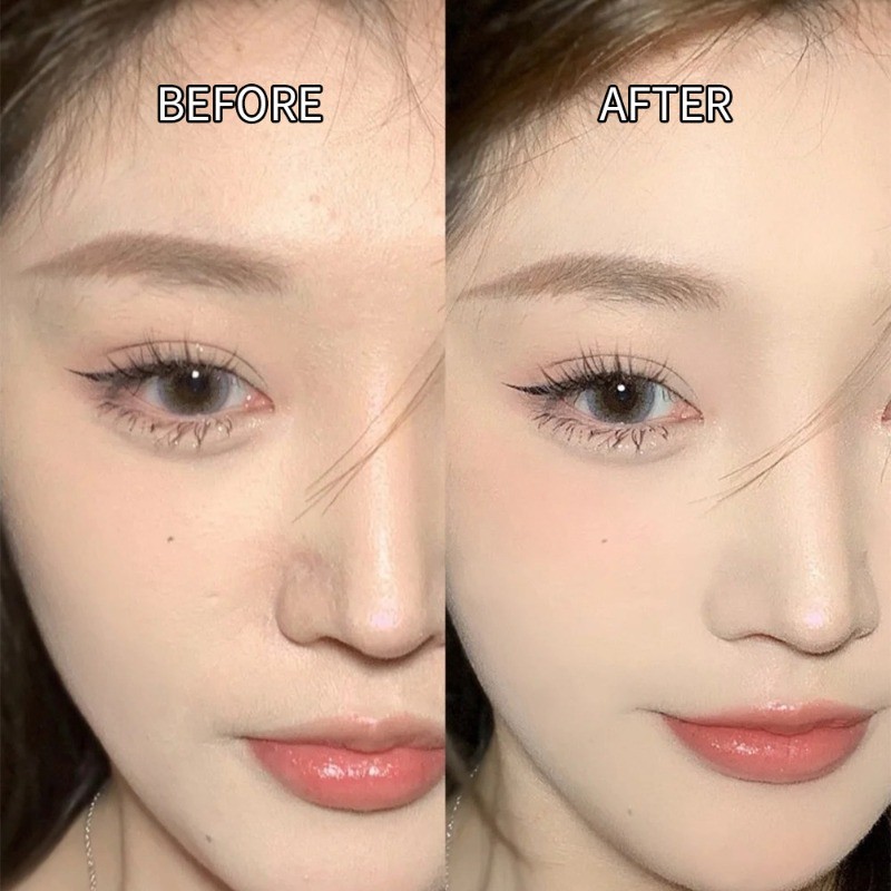 ผู้หญิงความงามใบหน้าใบหน้าร่างกายแป้งพัฟเครื่องสําอางความง รูปที่ 2