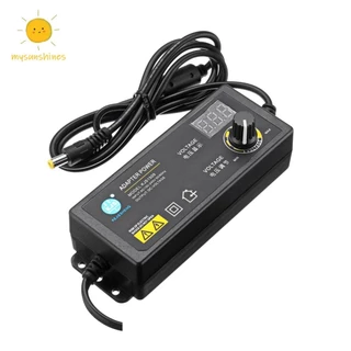 AC/DC 3V-36V อะแดปเตอร์ ปรับโวลท์ได้ Adapter พร้อมหน้าจอแสดงผล ปลั๊กแบบสหรัฐอเมริกา