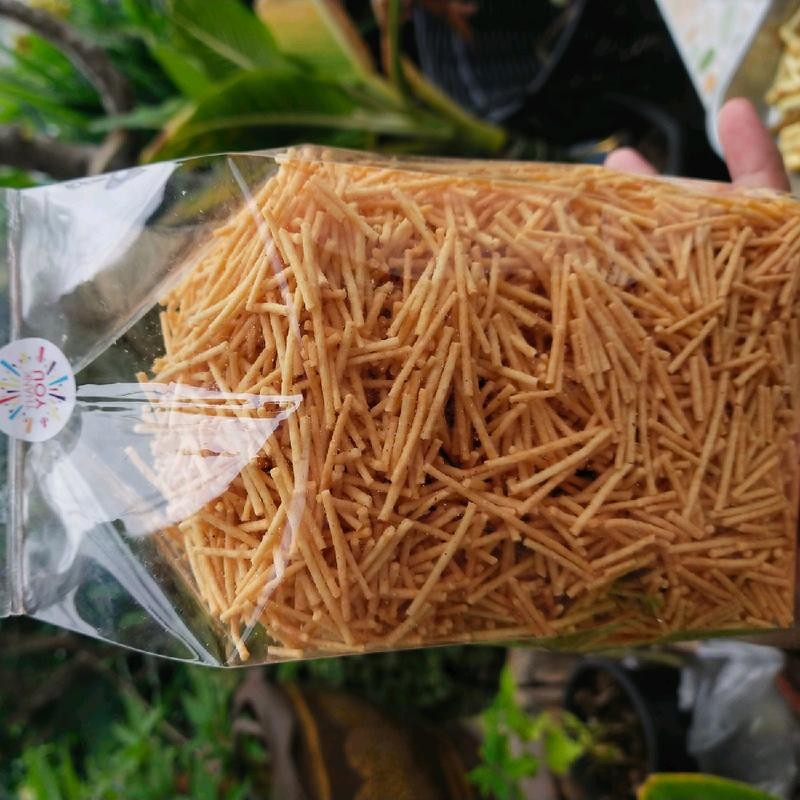 ขนมข้าวโพดแท่งทอดกรอบ รสกุ้ง (หนวดกุ้งเล้ก)