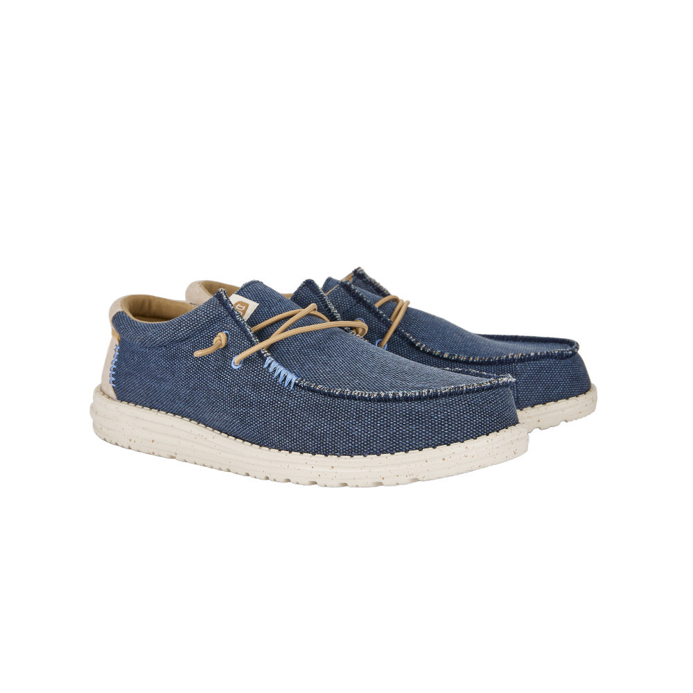 HEYDUDE รองเท้าลำลองผู้ชาย WALLY COASTLINE JUTE รุ่น 40952-410 - NAVY