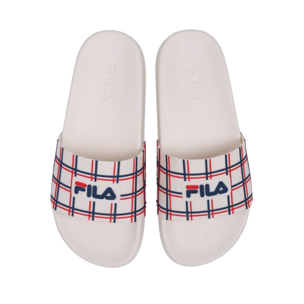 FILA รองเท้าแตะผู้หญิง CHECKERED รุ่น SDS241001W - สีเบจ