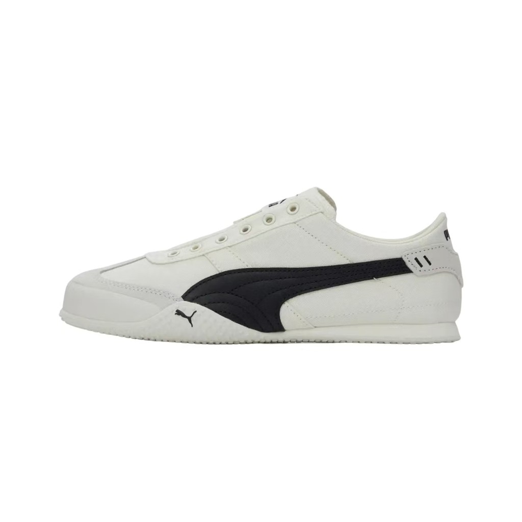 🚀ตัวแทน 🌊PUMA Bella UT Canvas（pink）(green)💦💯รองเท้าผ้าใบแฟชั่นแท้ 100%🐬