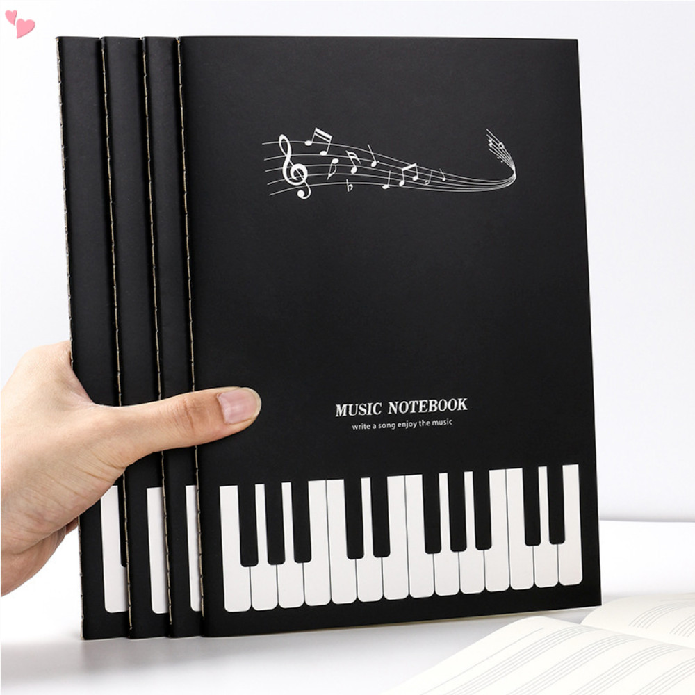 สมุดบันทึกเพลงแผ่นเปล่า, แผ่นกระดาษพนักงาน, สมุดบันทึกองค์ประกอบเพลงศิลปะ, สมุดบันทึกกระดาษมนุษยธรรม, เปียโนเพลงเขียน
