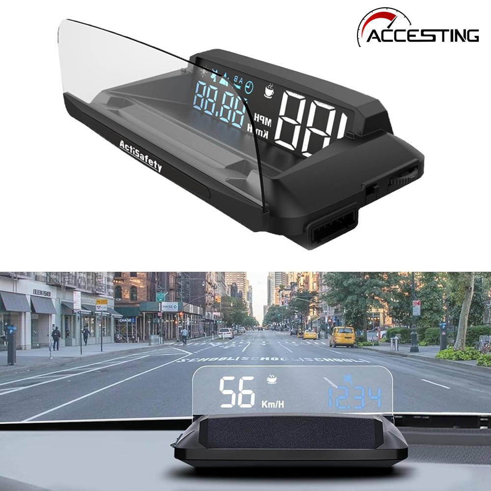 H400G เครื่องวัดความเร็ว GPS ดิจิทัล G3 KMH MPH แบบสากล สําหรับรถยนต์